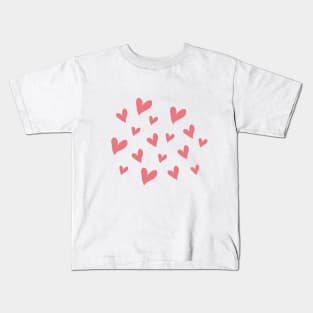 Lovely Hearts - Heartwarming Kids T-Shirt